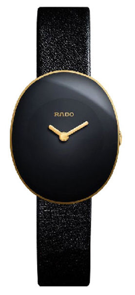 Rado Esenza Jubile Battery Operated Quartz Black Ladies Watch R53744155 
