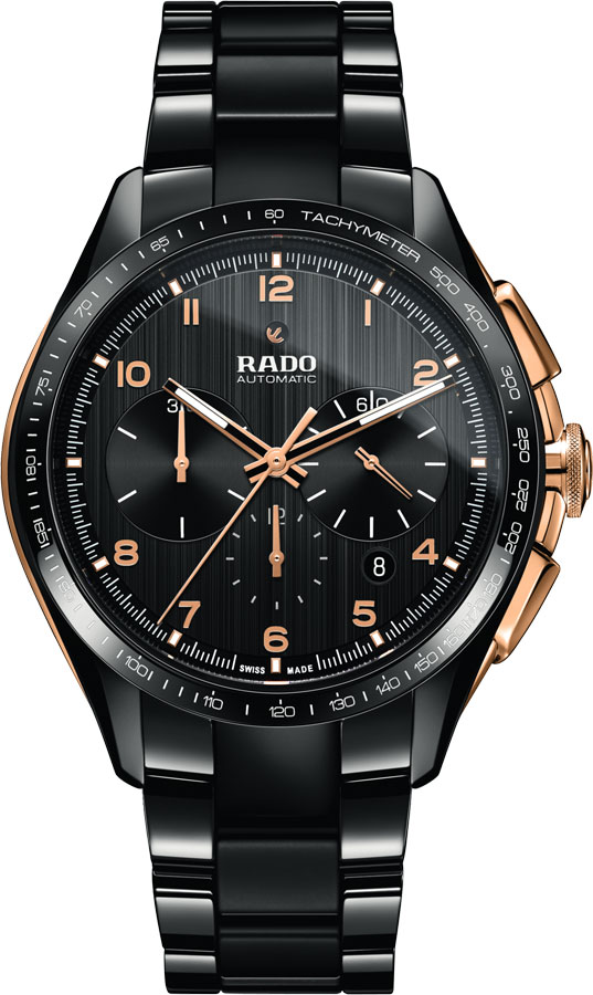Rado HyperChrome Self winding Automatic Black Mens Watch R32111162 