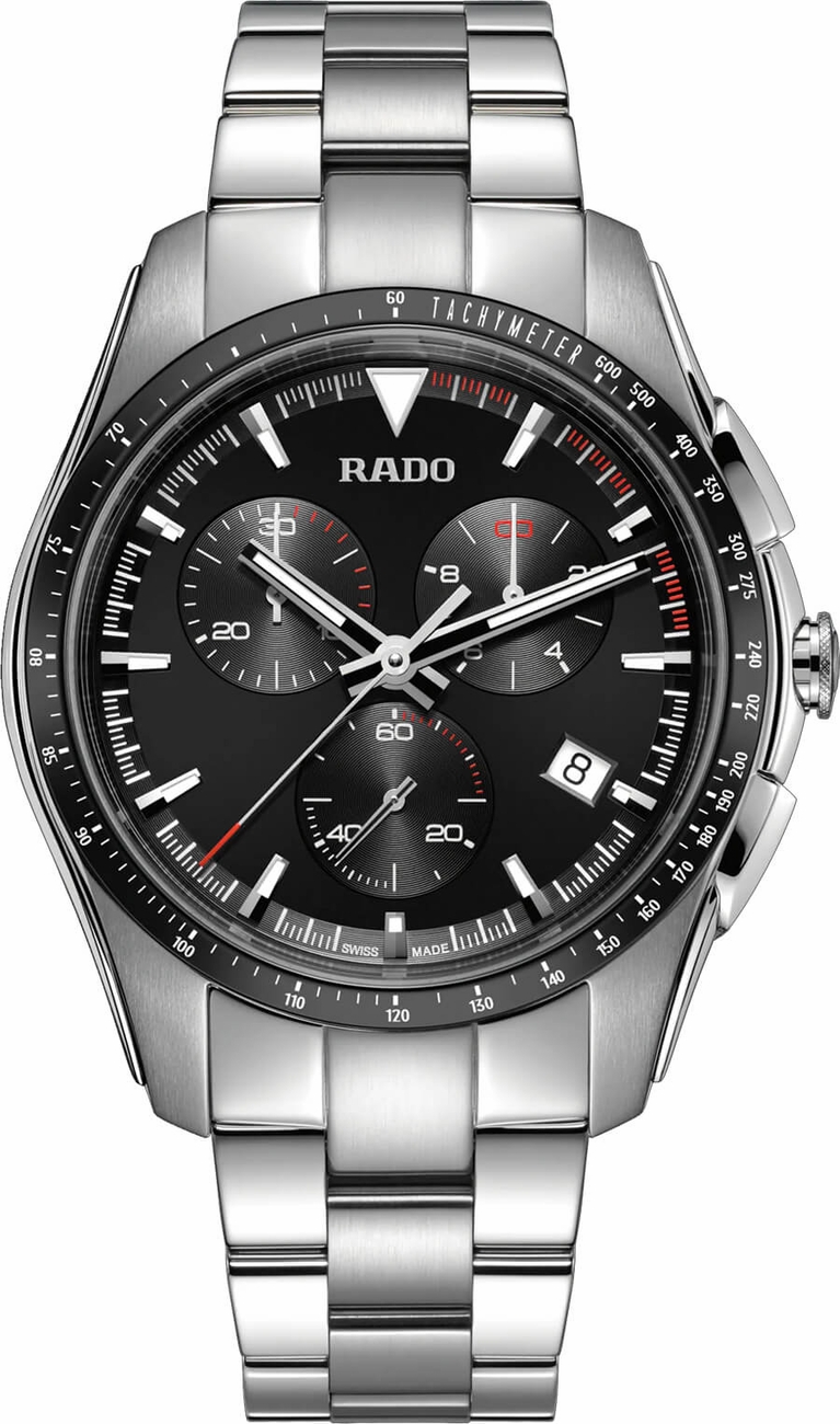 Rado HyperChrome Battery Operated Quartz Black Mens Watch R32259153 