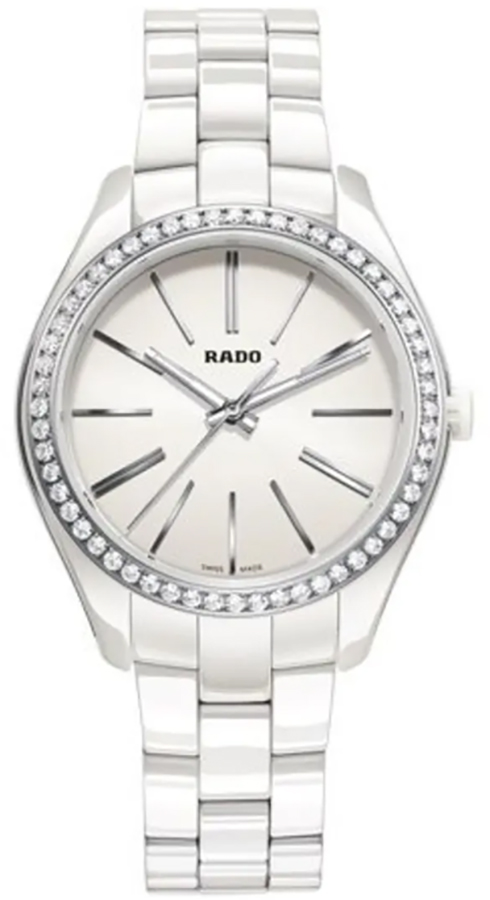 Rado HyperChrome Quartz White Ceramic Women's Watch R32311012 
