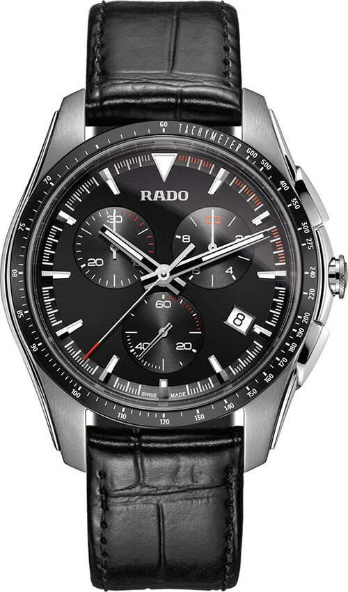 Rado HyperChrome Battery Operated Quartz Black Mens Watch R32259156 