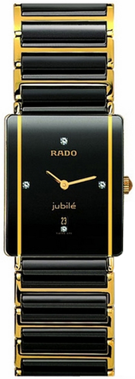 Rado Integral Battery Operated Quartz Black Watch R20282712 