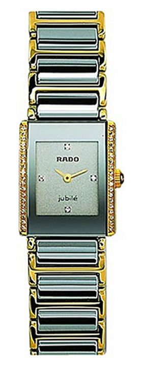 Rado Integral Battery Operated Quartz Silver Ladies Watch R20339752 