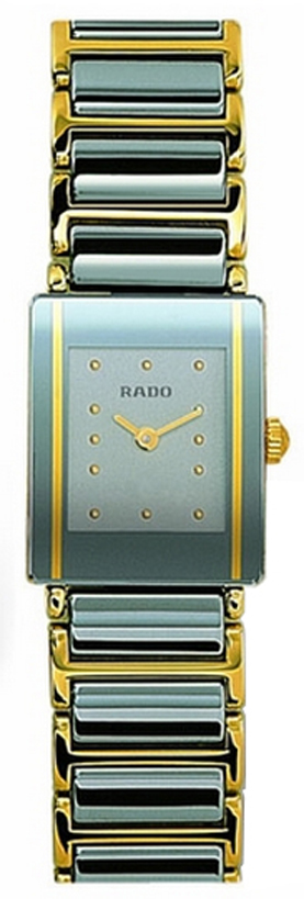 Rado Integral Battery Operated Quartz Silver Ladies Watch R20383142 