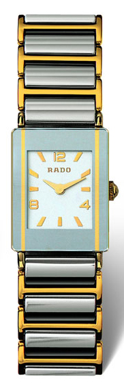 Rado Integral Battery Operated Quartz Silver Ladies Watch R20383232 