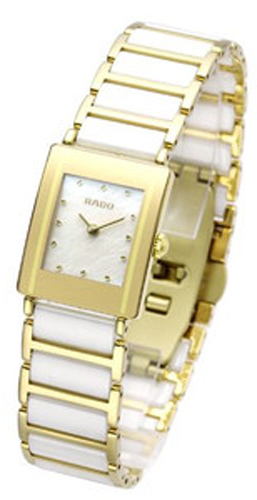 Rado Integral Battery Operated Quartz Pearl White Ladies Watch R20383942 