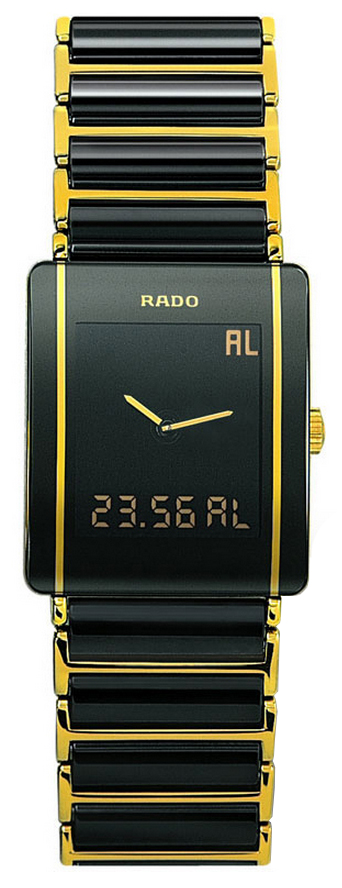 Rado Integral Battery Operated Quartz Black Watch R20456152 