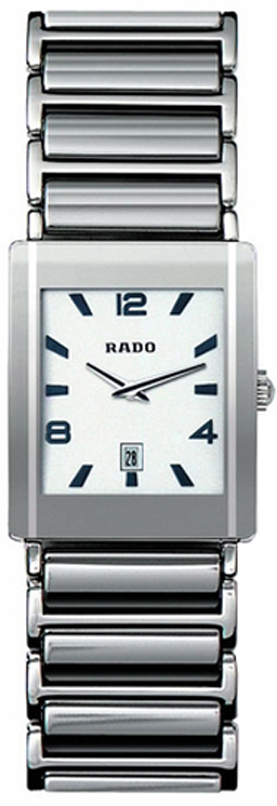 Rado Integral Battery Operated Quartz White Mens Watch R20484112 