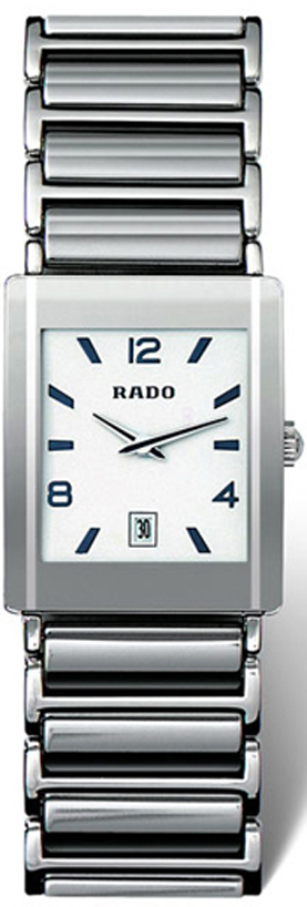 Rado Integral Battery Operated Quartz White Unisex Watch R20486112 