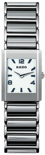 Rado Integral Battery Operated Quartz White Ladies Watch R20488112 
