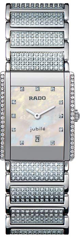 Rado Integral Battery Operated Quartz White Watch R20673912 