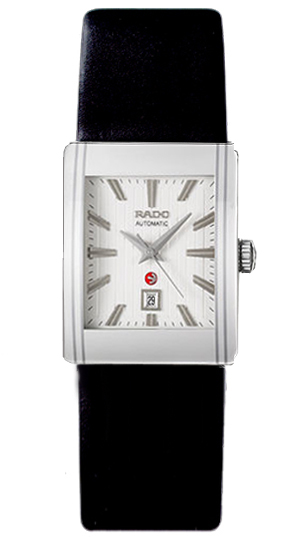 Rado Integral Battery Operated Quartz Silver Mens Watch R20693105 