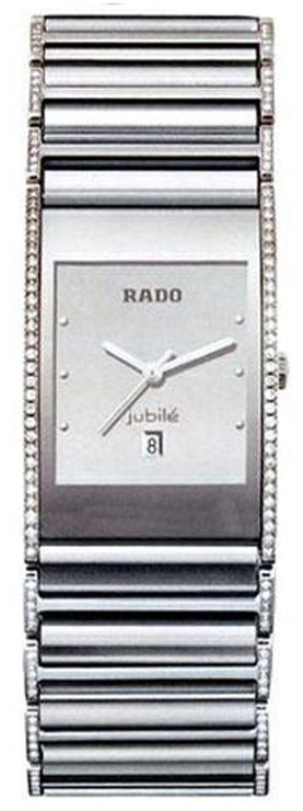 Rado Integral Battery Operated Quartz Silver Mens Watch R20731122 