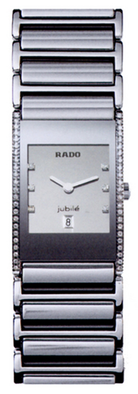 Rado Integral Battery Operated Quartz Silver Watch R20732712 