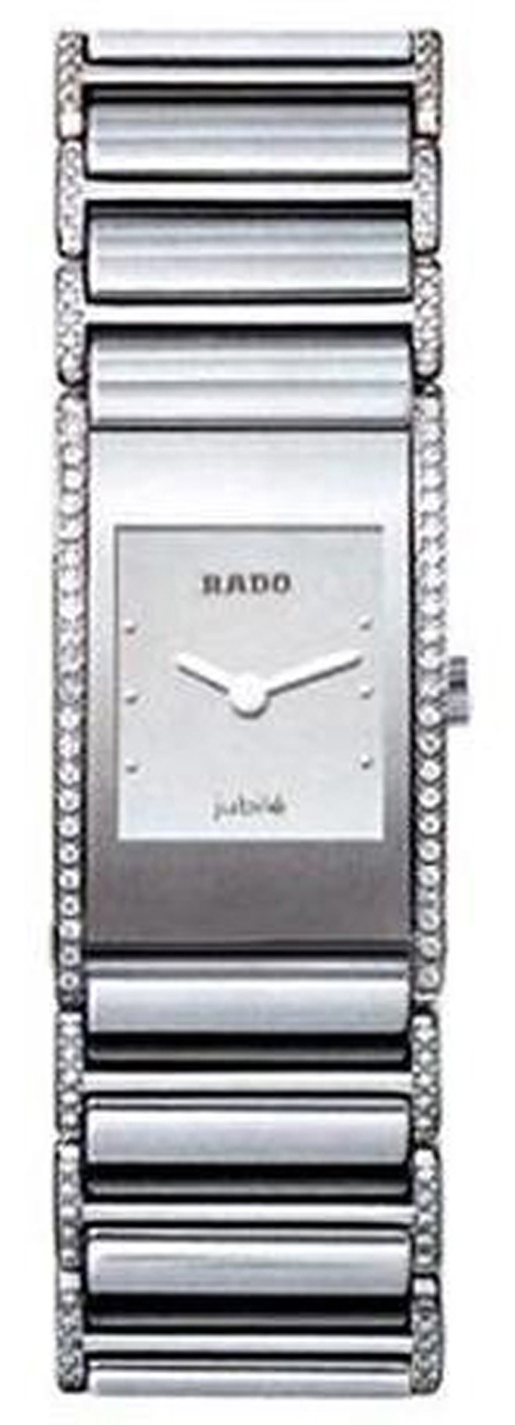 Rado Integral Battery Operated Quartz Silver Ladies Watch R20733122 