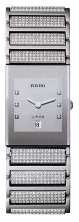 Rado Integral Battery Operated Quartz Silver Watch R20746719 