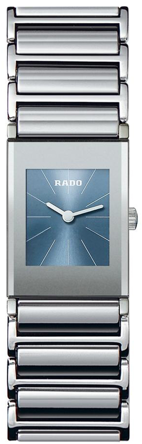 Rado Integral Battery Operated Quartz Blue Ladies Watch R20747202 