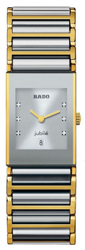 Rado Integral Battery Operated Quartz Silver Watch R20749702 