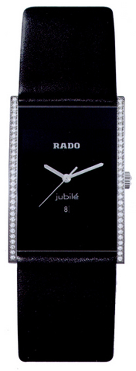 Rado Integral Battery Operated Quartz Black Mens Watch R20757155 