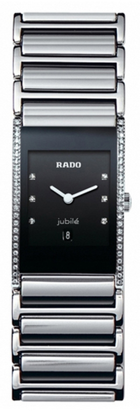 Rado Integral Battery Operated Quartz Black Watch R20758752 