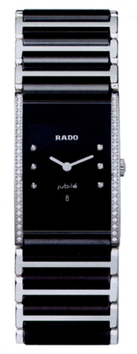 Rado Integral Battery Operated Quartz Black Watch R20758759 