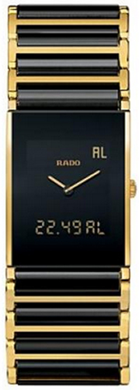 Rado Integral Battery Operated Quartz Black Watch R20799152 