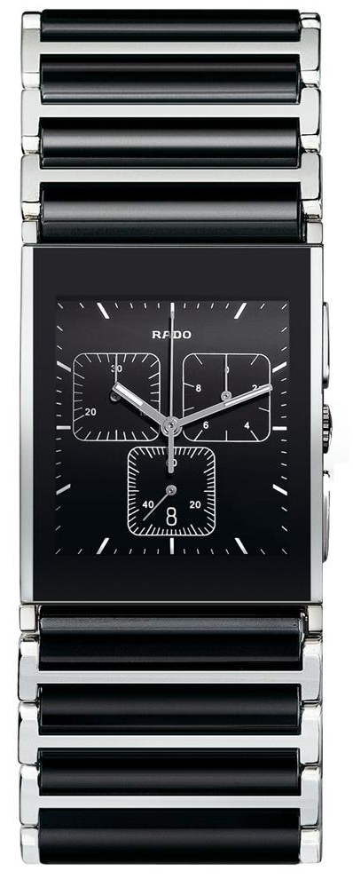 Rado Integral Battery Operated Quartz Black Mens Watch R20849152 