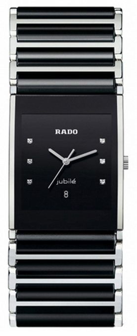 Rado Integral Battery Operated Quartz Black Watch R20861752 