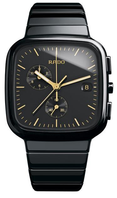 Rado R5.5 Jubile Battery Operated Quartz Black Mens Watch R28389162 