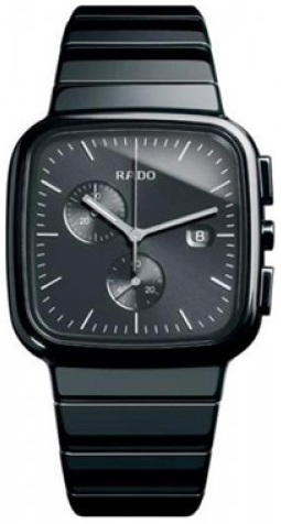 Rado R5.5 Jubile Battery Operated Quartz Black Mens Watch R28885152 