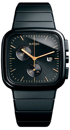 Rado R5.5 Jubile Battery Operated Quartz Black Mens Watch R28886172 