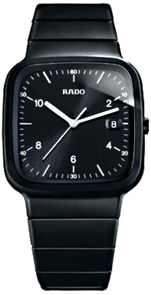 Rado R5.5 Jubile Battery Operated Quartz Black Mens Watch R28888162 