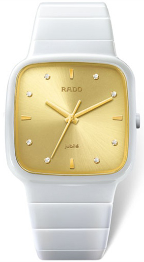 Rado R5.5 Jubile Battery Operated Quartz Gold Mens Watch R28900702 