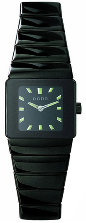 Rado Sintra Jubile Battery Operated Quartz Black Ladies Watch R13337182 