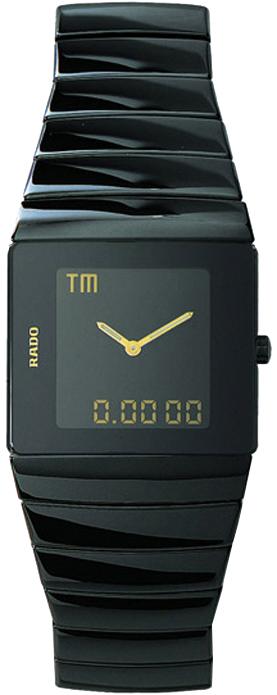 Rado Sintra Jubile Battery Operated Quartz Black Mens Watch R13354152 