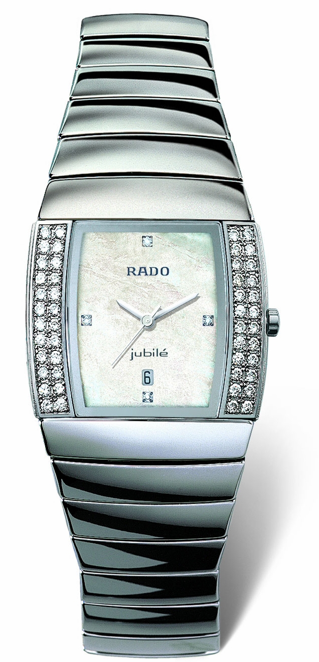 Rado Sintra Jubile Battery Operated Quartz Pearl White Watch R13577902 