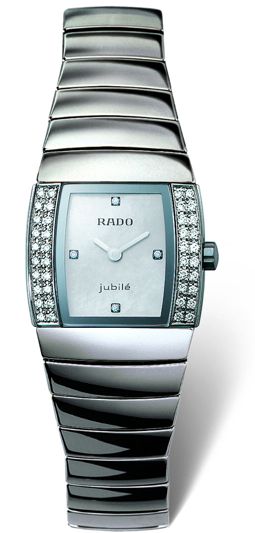 Rado Sintra Jubile Battery Operated Quartz Pearl White Ladies Watch R13578902 
