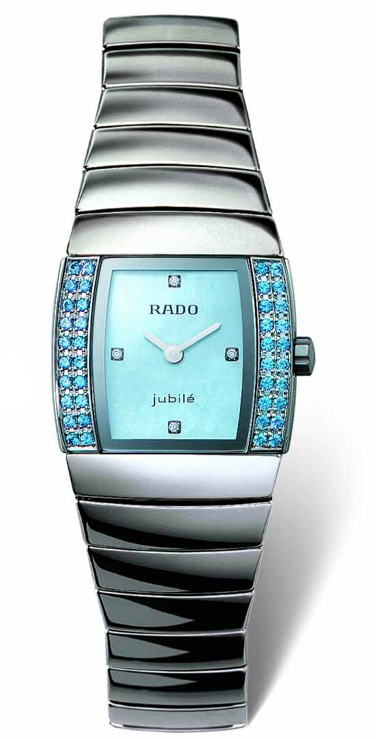 Rado Sintra Jubile Battery Operated Quartz Blue Ladies Watch R13580912 