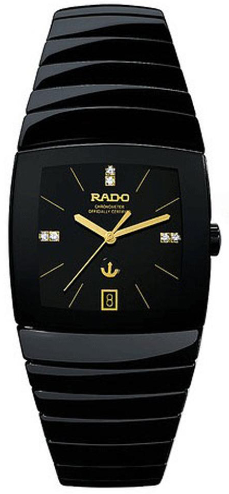Rado Sintra Jubile Self winding Automatic Black Mens Watch R13663702 