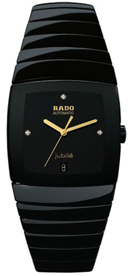 Rado Sintra Jubile Self winding Automatic Black Mens Watch R13663722 