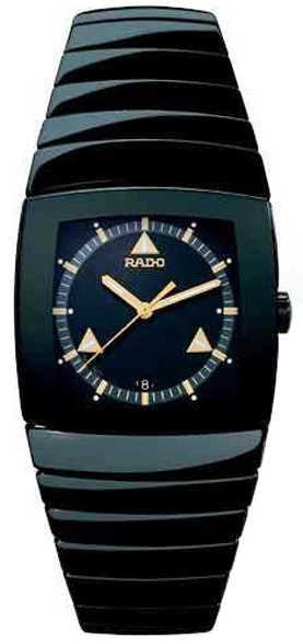 Rado Sintra Jubile Battery Operated Quartz Black Mens Watch R13723172 