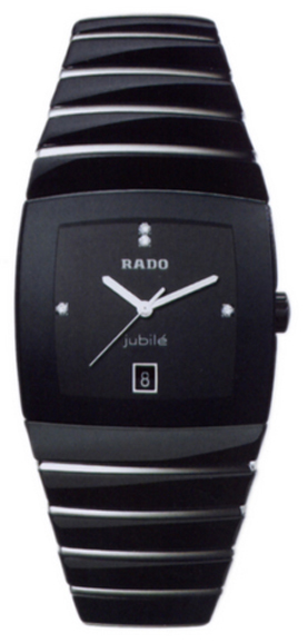 Rado Sintra Jubile Battery Operated Quartz Black Mens Watch R13723709 