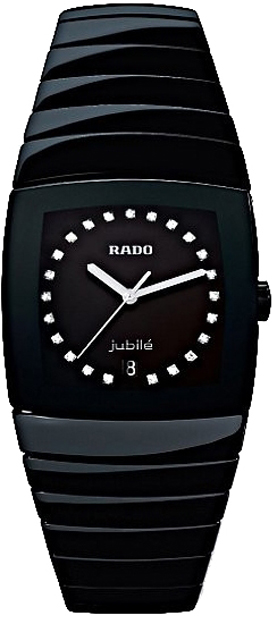 Rado Sintra Jubile Battery Operated Quartz Black Mens Watch R13723732 