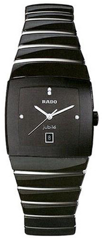 Rado Sintra Jubile Battery Operated Quartz Black Mens Watch R13724709 