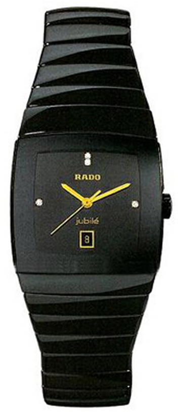 Rado Sintra Jubile Battery Operated Quartz Black Mens Watch R13724712 