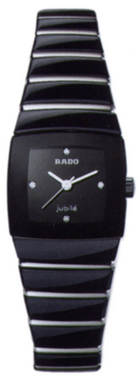 Rado Sintra Jubile Battery Operated Quartz Black Ladies Watch R13726709 