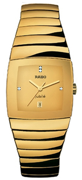 Rado Sintra Jubile Battery Operated Quartz Gold Mens Watch R13774702 