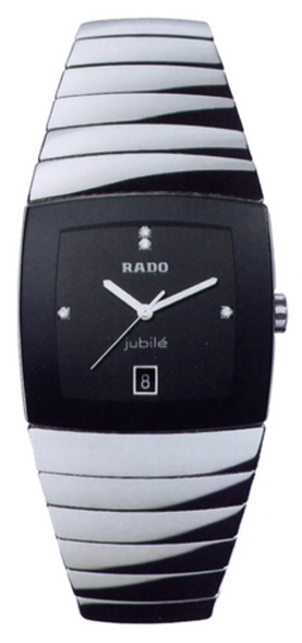 Rado Sintra Jubile Battery Operated Quartz Black Mens Watch R13777702 