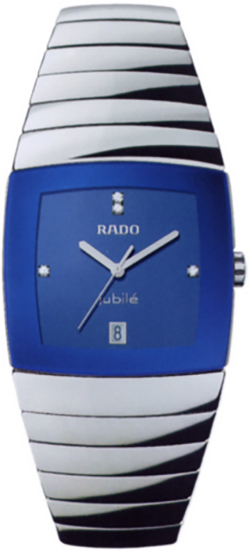 Rado Sintra Jubile Battery Operated Quartz Blue Mens Watch R13809702 