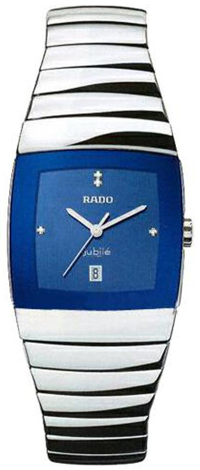 Rado Sintra Jubile Battery Operated Quartz Blue Mens Watch R13810702 